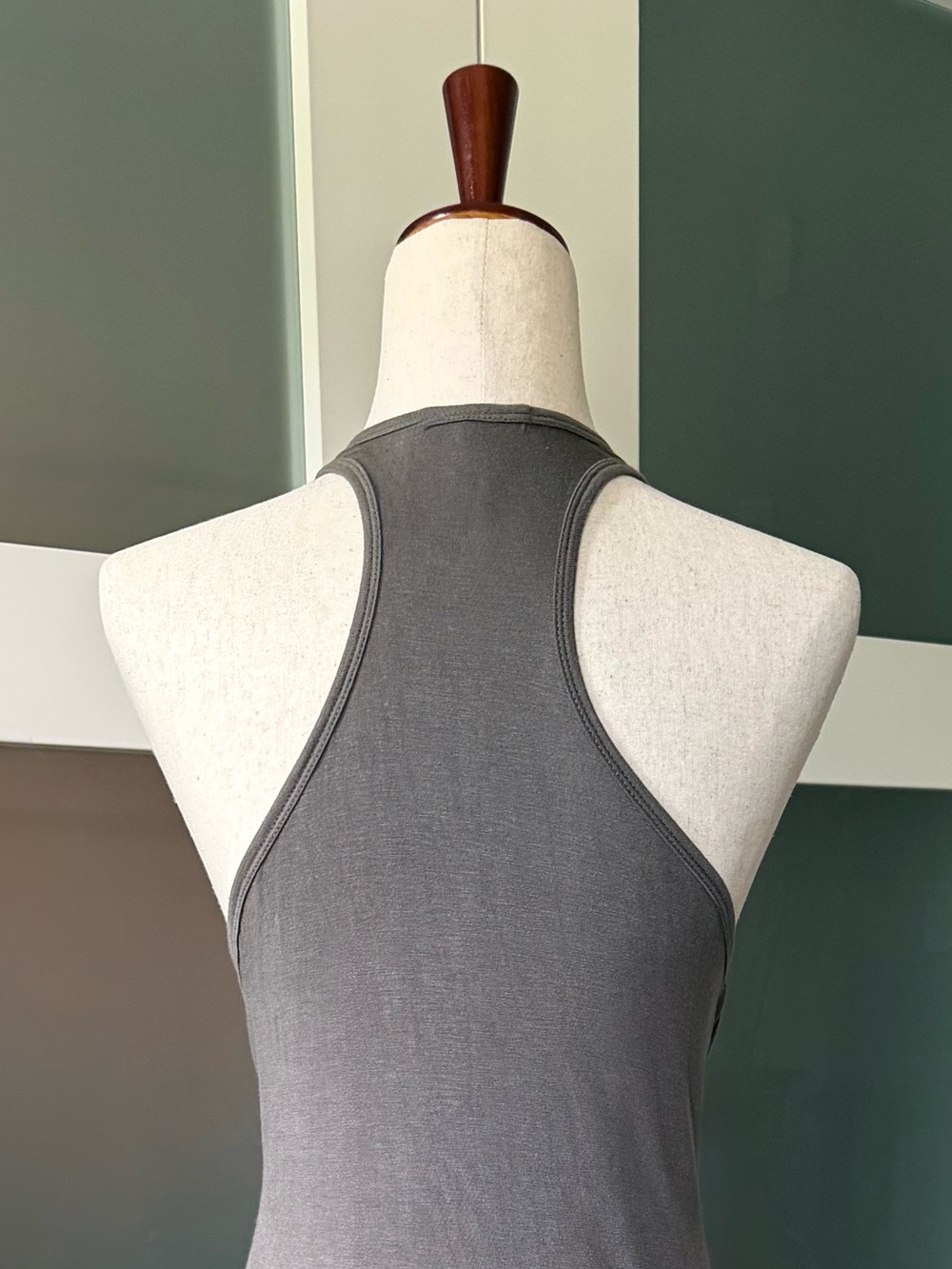 Bobycon Lightweight Sheer Razorback Tank-Slip Dress - Picture 6 of 10